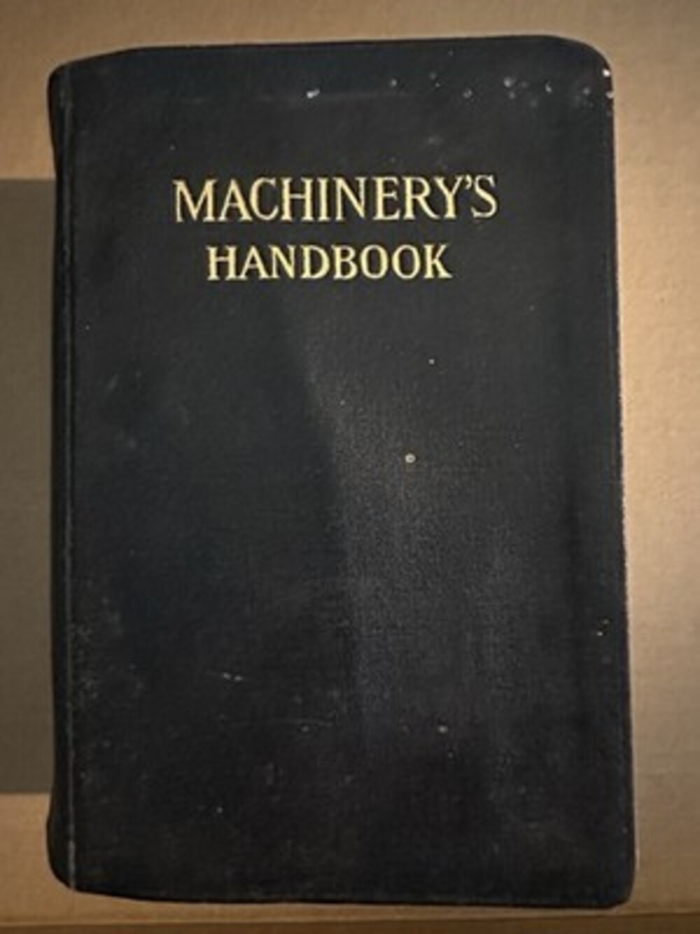 Vintage 1919 Machinery's Handbook 5th Edition Hardcover